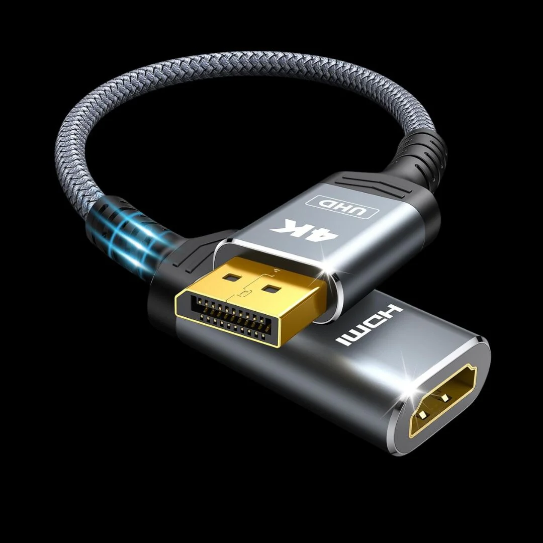 4K Display Port to HDMI Adapter