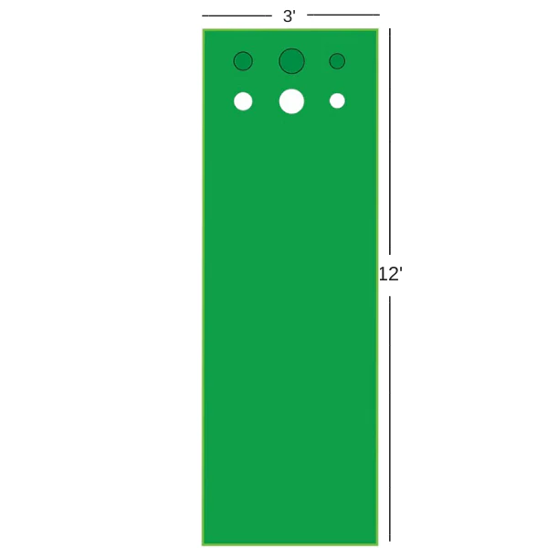 Big Moss Competitor Pro V2 Putting Green & Chipping Mat