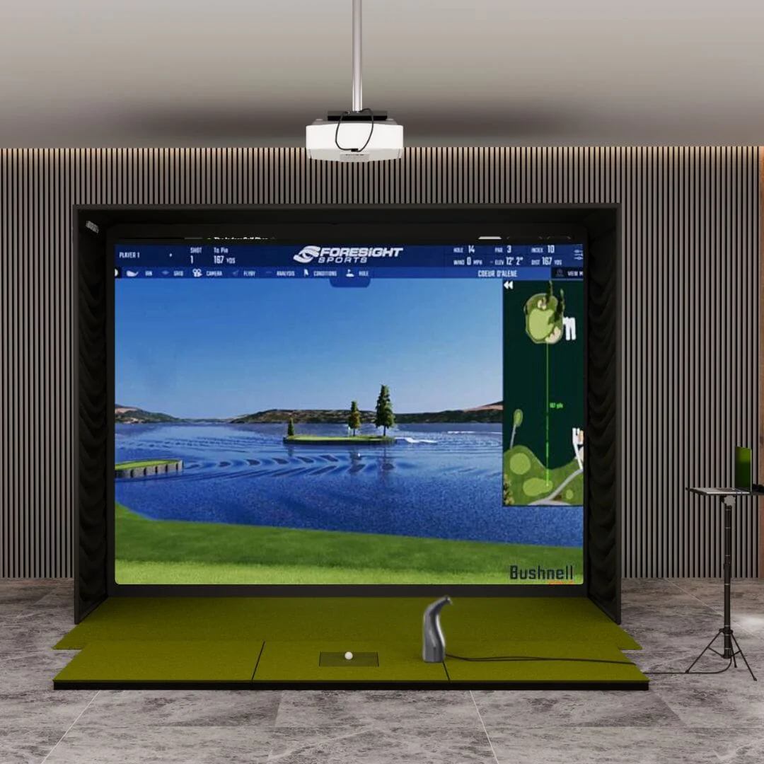 Bushnell Launch Pro i Circle B SIG12 Golf Simulator Package - Image 3