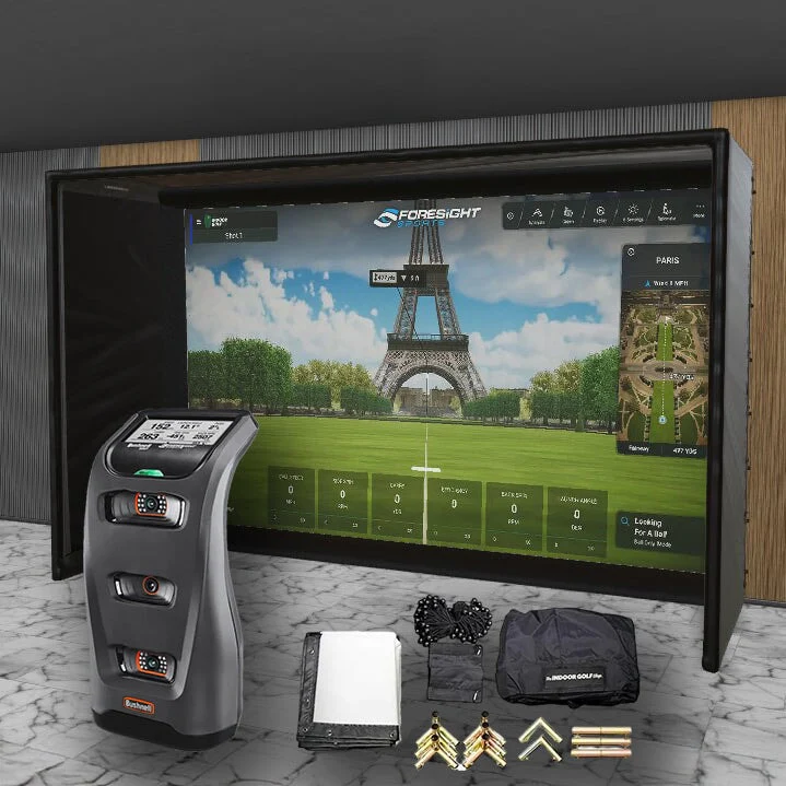 Bushnell Launch Pro Circle B Edition SIG DIY Golf Simulator Studio Package - Image 10