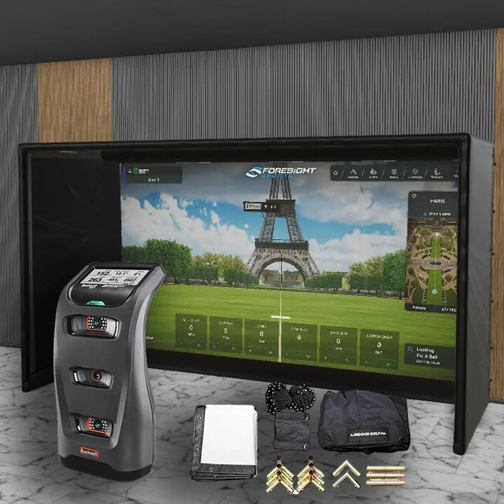 Bushnell Launch Pro Circle B Edition SIG DIY Golf Simulator Studio Package - Image 3