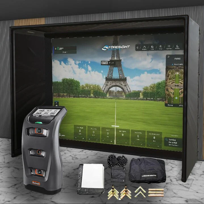 Bushnell Launch Pro Circle B Edition SIG DIY Golf Simulator Studio Package - Image 4