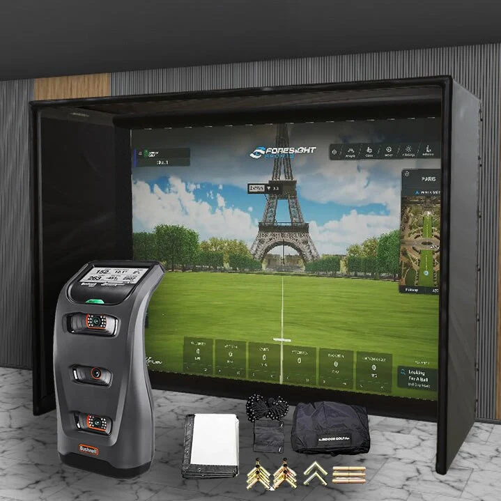 Bushnell Launch Pro Circle B Edition SIG DIY Golf Simulator Studio Package - Image 5