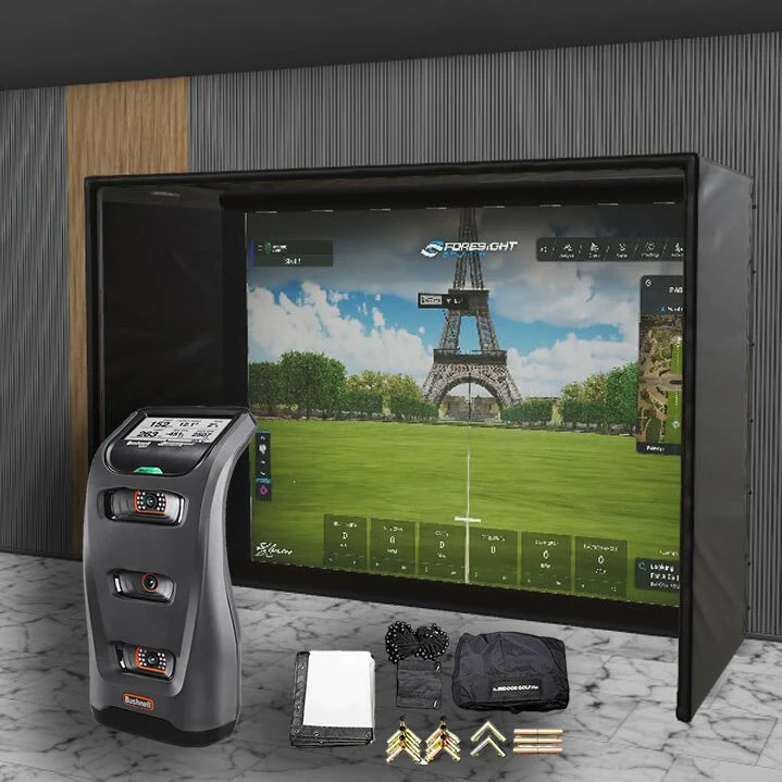 Bushnell Launch Pro Circle B Edition SIG DIY Golf Simulator Studio Package - Image 6