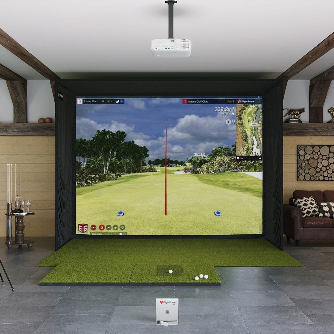 FlightScope Mevo Gen2 SIG12 Golf Simulator Package - Image 2