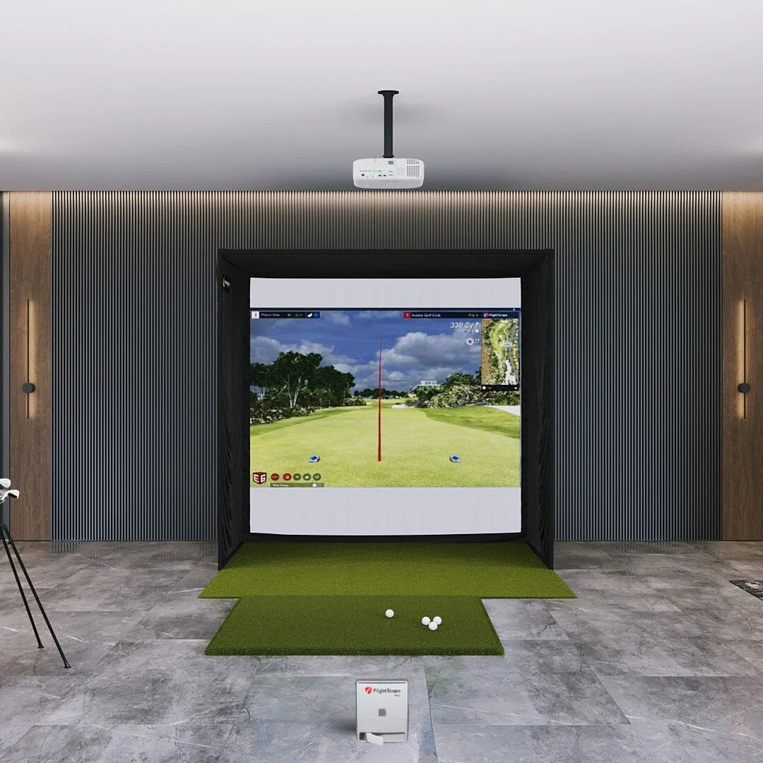 FlightScope Mevo Gen2 SIG8 Golf Simulator Package