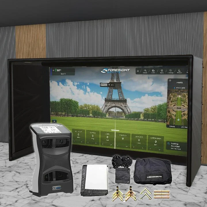 Foresight Sports GCQuad SIG DIY Golf Simulator Studio Package - Image 4