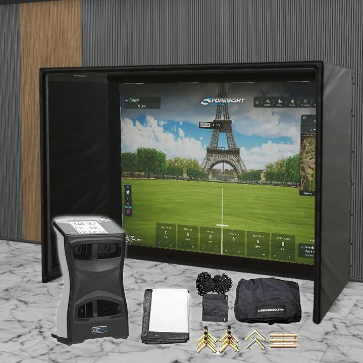 Foresight Sports GCQuad SIG DIY Golf Simulator Studio Package - Image 9