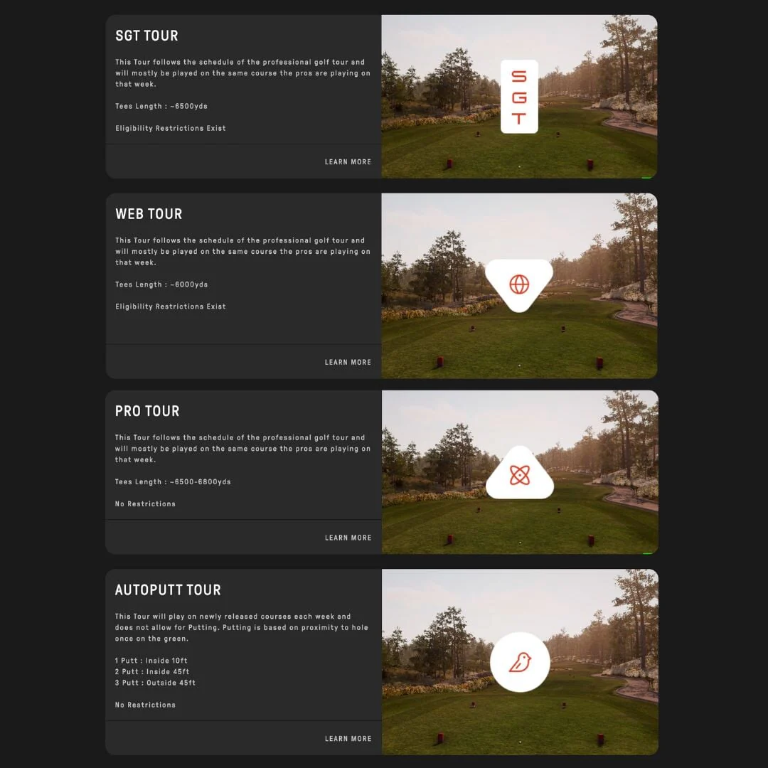 Simulator Golf Tour Membership - Image 3