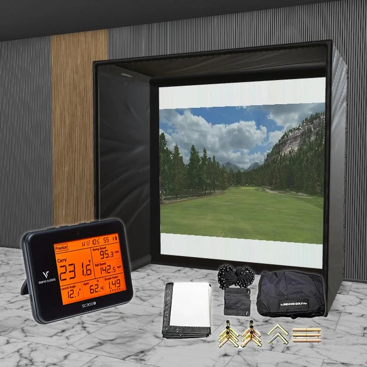 Swing Caddie SC300i SIG DIY Golf Simulator Studio Package - Image 10