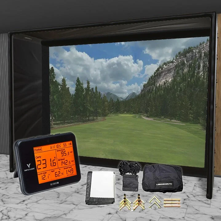 Swing Caddie SC300i SIG DIY Golf Simulator Studio Package - Image 3