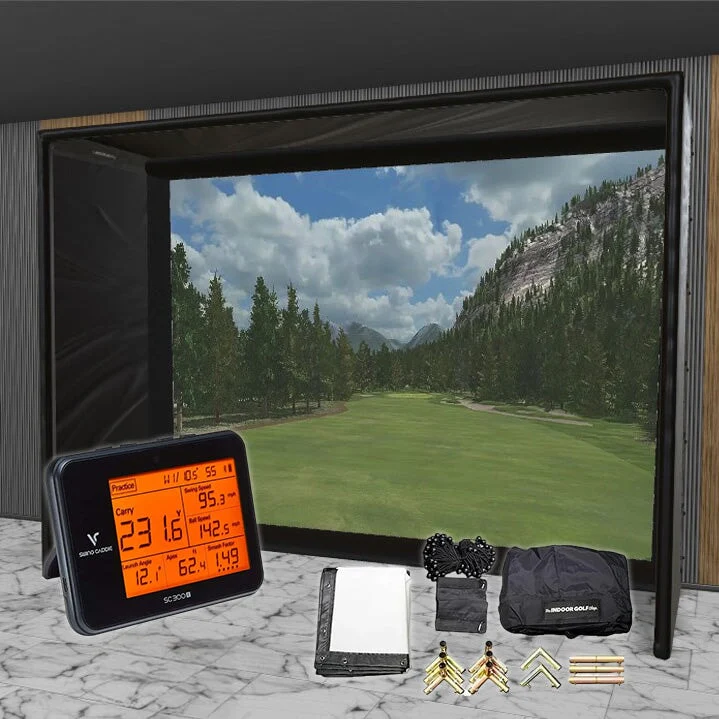 Swing Caddie SC300i SIG DIY Golf Simulator Studio Package - Image 5