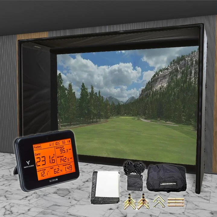 Swing Caddie SC300i SIG DIY Golf Simulator Studio Package - Image 6