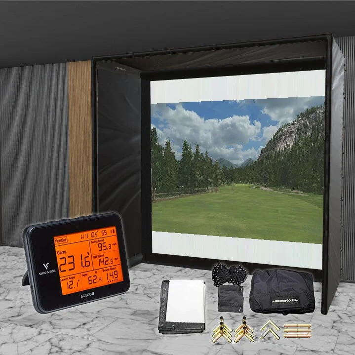 Swing Caddie SC300i SIG DIY Golf Simulator Studio Package - Image 7