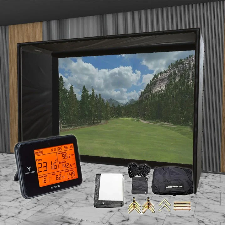 Swing Caddie SC300i SIG DIY Golf Simulator Studio Package - Image 8