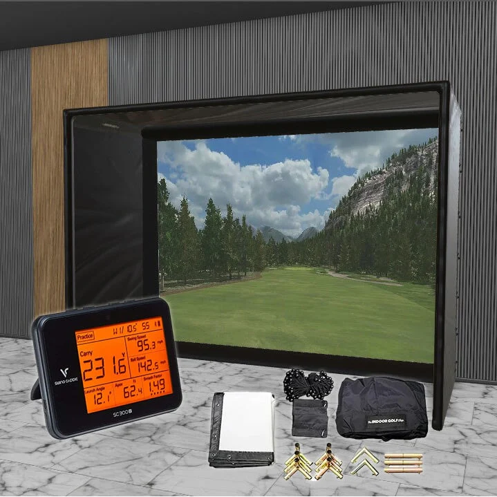 Swing Caddie SC300i SIG DIY Golf Simulator Studio Package - Image 9