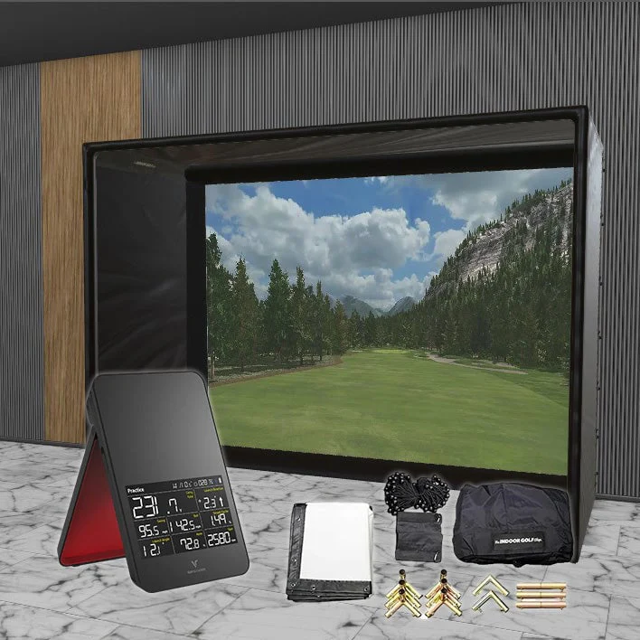Swing Caddie SC4 SIG DIY Golf Simulator Studio Package