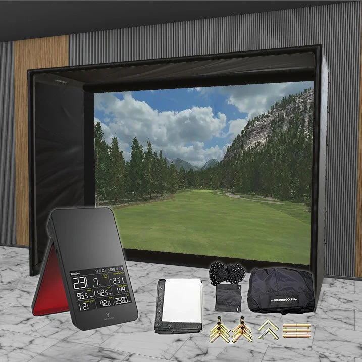 Swing Caddie SC4 SIG DIY Golf Simulator Studio Package - Image 3