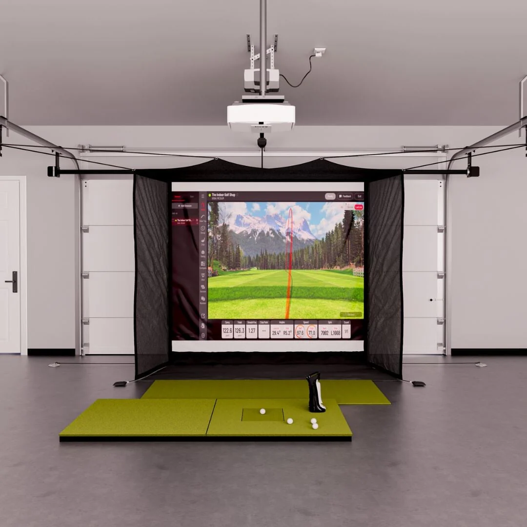 Uneekor EYE MINI Garage Golf Simulator Package - Image 3