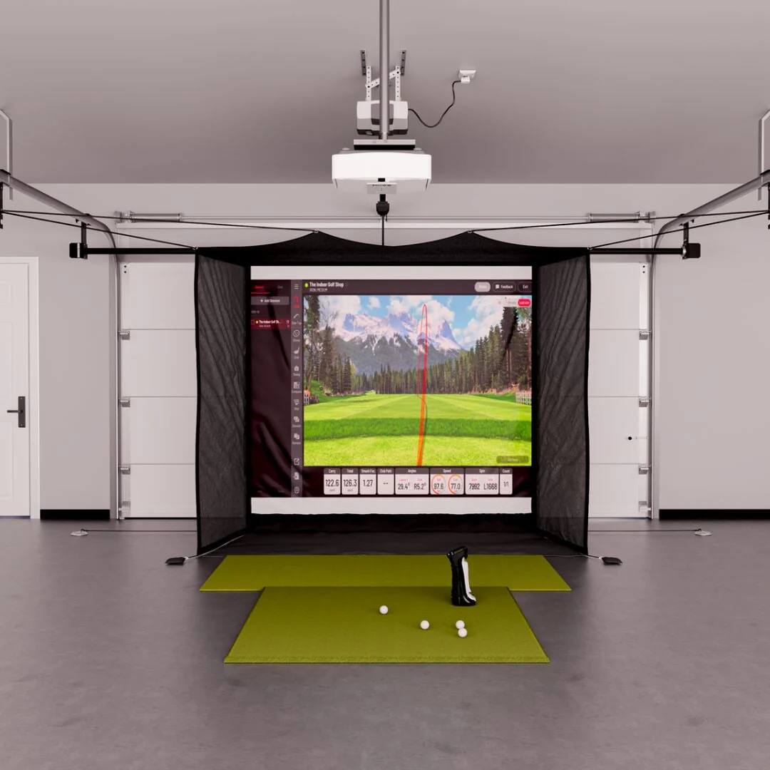 Uneekor EYE MINI Garage Golf Simulator Package - Image 7