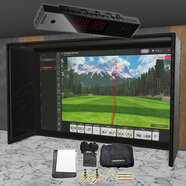 Uneekor EYE XO SIG DIY Golf Simulator Studio Package