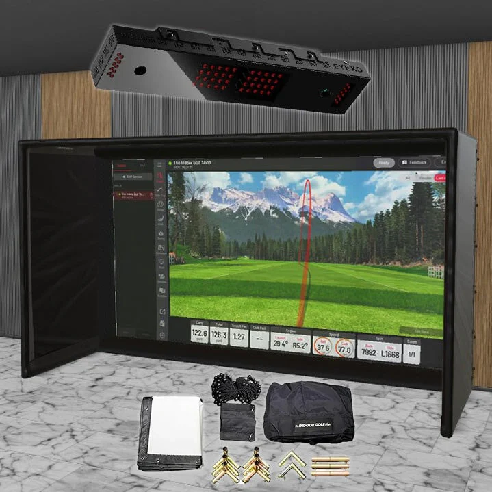 Uneekor EYE XO SIG DIY Golf Simulator Studio Package - Image 2