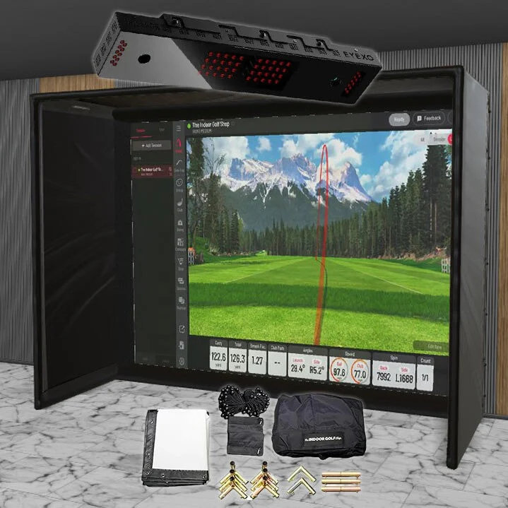Uneekor EYE XO SIG DIY Golf Simulator Studio Package - Image 5