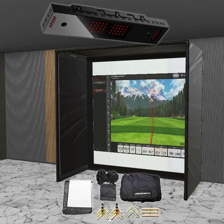 Uneekor EYE XO SIG DIY Golf Simulator Studio Package - Image 8