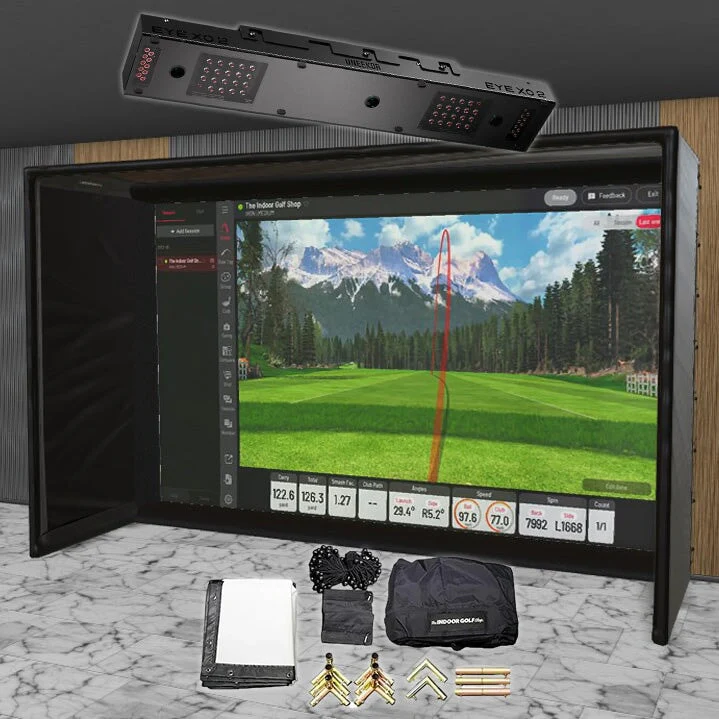 Uneekor EYE XO2 SIG DIY Golf Simulator Studio Package