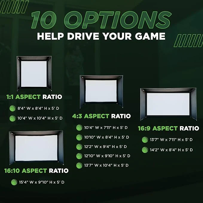 Uneekor EYE XO2 SIG DIY Golf Simulator Studio Package - Image 11