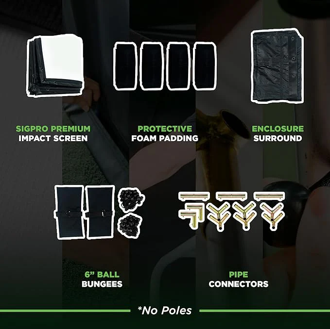 Uneekor EYE XO2 SIG DIY Golf Simulator Studio Package - Image 13
