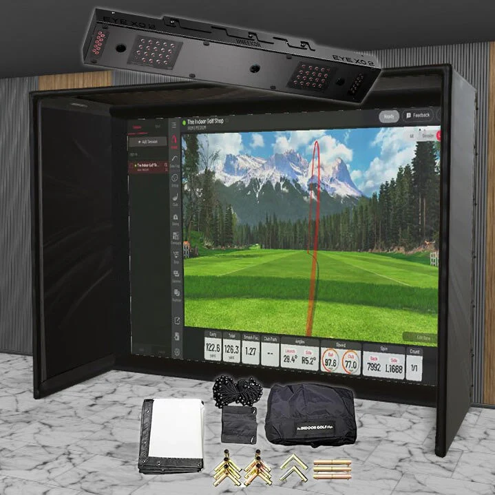 Uneekor EYE XO2 SIG DIY Golf Simulator Studio Package - Image 5
