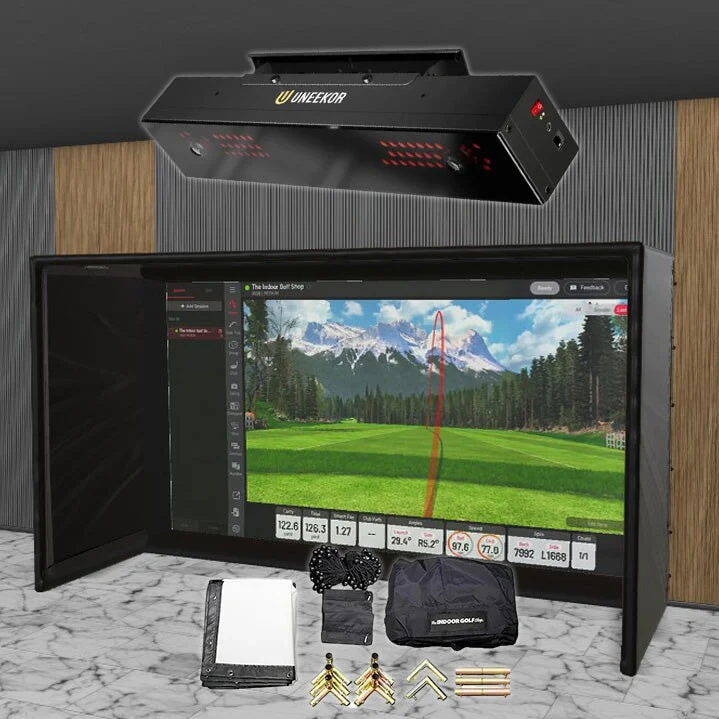 Uneekor EYE XR SIG DIY Golf Simulator Studio Package - Image 4