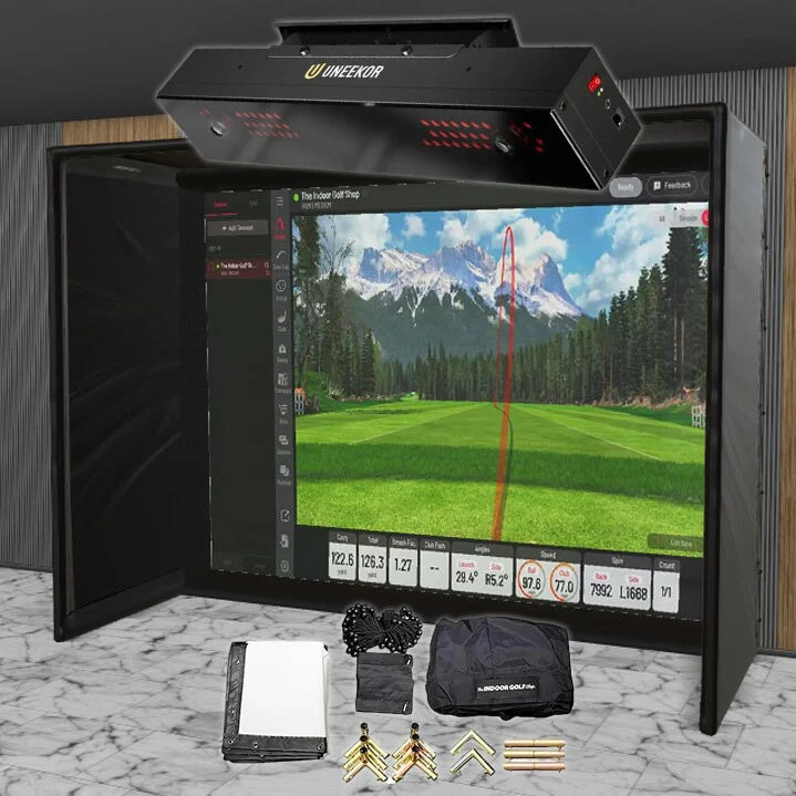 Uneekor EYE XR SIG DIY Golf Simulator Studio Package - Image 5
