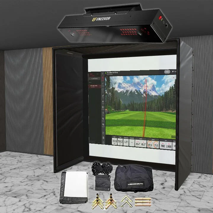 Uneekor EYE XR SIG DIY Golf Simulator Studio Package - Image 8